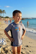 Camiseta de Natación Infantil con Protección Solar UPF 50+