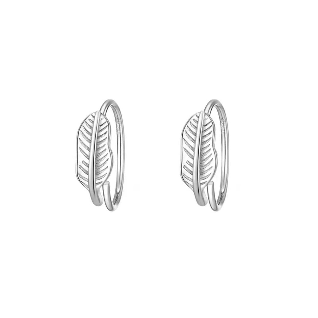 Pendientes de plata de ley RIXERKOC
